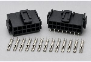 12 Circuit Mini-Fit Compatible Connector