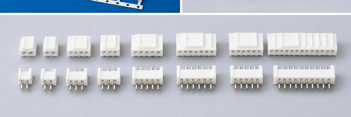 VH connector pin count model range image