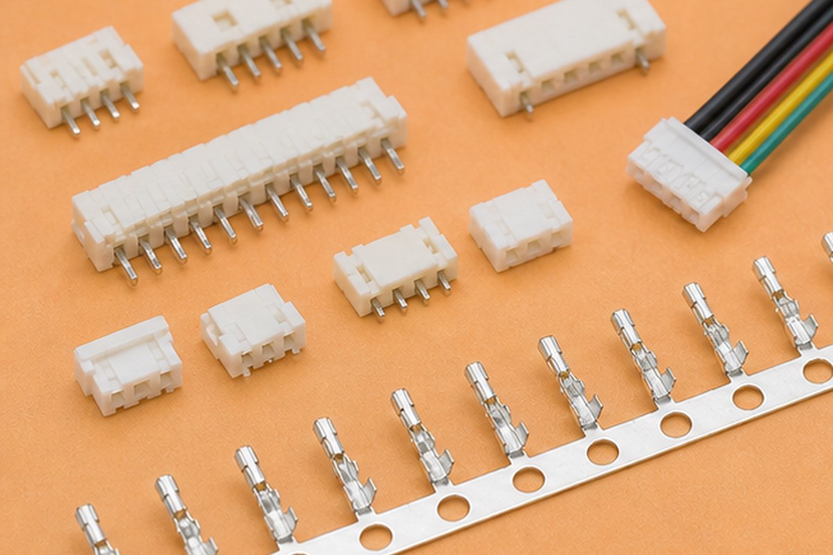 ZH connector series 1.50mm housing wafer terminal and cable assembly product image